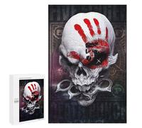 1000 Piece Jigsaw Puzzles for Adults | Revenge Skull | Family Fun Jigsaws Puzzles 1000 Pieces for Adults Gifts 1000 PCS