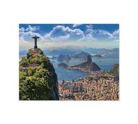 1000 Piece Jigsaw Puzzles for Adults，Rio de Janeiro, Brazil，1000 Pieces Puzzles for Challenging Family Activity Game Art Wall Decor DIY Puzzle Gifts（50x70cm）-D51