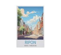 1000 Piece Jigsaw Puzzles for Adults,Ripon North Yorkshire,Classic Puzzle Difficult Puzzle Fun Creative DIY Toys Gifts for Girls And Boys, Family Games(50x70cm)-AI30