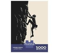 1000 Piece Jigsaw Puzzles for Adults Rock Climber Adult Puzzles Hands-on Game Stress Reliever Difficult And Challenge 38x26cm/1000pcs