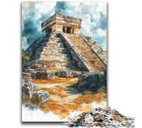 1000 Piece Jigsaw Puzzles for Adults Roman Colosseum at Sunset Staycation Kill Time with Fully Interlocking Randomly Shaped Pieces 50x75cm