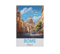 1000 Piece Jigsaw Puzzles for Adults，Rome Italy，Classic Puzzle Difficult Puzzle Fun Creative DIY Toys Gifts for Girls And Boys, Family Games（38x26cm）-FP66