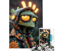 1000 Piece Jigsaw Puzzles for Adults Sad Alien in The Rain Fun at Home Activities, Difficult Hard DIY Toys Suitable for People Aged 14 And Above (50x75cm)