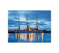 1000 Piece Jigsaw Puzzles for Adults，Sailing boat，Classic Puzzle Difficult Puzzle Fun Creative DIY Toys Gifts for Girls And Boys, Family Games（75x50cm）-F67