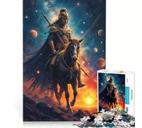 1000 Piece Jigsaw Puzzles for Adults Samurai Warrior, Toy Wall Decor, Family Activities, Wishlist with Santa Claus 50x75cm