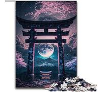 1000 Piece Jigsaw Puzzles for Adults Sanctuary Under The Stars Puzzles for Adults size 26x38cm for Travel Lovers & Couples, Challenging Toy