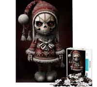 1000 Piece Jigsaw Puzzles for Adults Santa Voodoo Doll Educational Game Learning Educational Toys Gifts For Birthdays Perfect Decoration (Size 75x50cm)