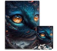 1000 Piece Jigsaw Puzzles for Adults Scottish Fold Cat Wooden Puzzles High-Difficulty Brain Teaser for Teenagers 50x75CM/19.68x29.52inch