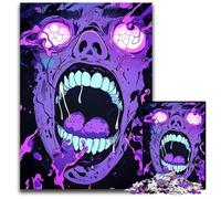 1000 Piece Jigsaw Puzzles for Adults Screaming Monster Art Jigsaw Puazzles for Adults for Birthdays Holidays Best for Christmas 1000 PCS(38x26cm)