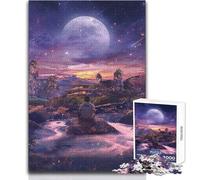 1000 Piece Jigsaw Puzzles for Adults Searching For The Peace Tough Challenge Brain Teaser Game Suitable for Ages 14 And Up (size 50x75cm)