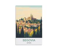 1000 Piece Jigsaw Puzzles for Adults，Segovia Spain 1000 Piece Puzzle Classic Educational Games Beautiful Decoration Puzzle 38x26cm