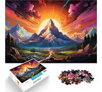 1000 Piece Jigsaw Puzzles for Adults Sierra Nevada mountains Educational Puzzle 26x38cm Artists Collection Fine Art for 14 year olds