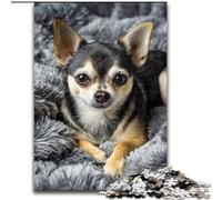 1000 Piece Jigsaw Puzzles for Adults Sleeping Chihuahua Suitable for Ages 14 And Up Suitable for Couples Gifts for Friends And Family 50x75cm