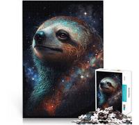 1000 Piece Jigsaw Puzzles for Adults Sloth Fun Games 26x38cm with Fully Interlocking Randomly Shaped Pieces for teenager Age 14+