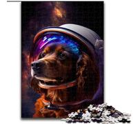 1000 Piece Jigsaw Puzzles for Adults Space English Cocker Puzzle Made of cardboard,Challenging Brain Teaser for Teenagers, Family Game Night Fun 1000pcs(26x38cm)
