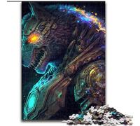 1000 Piece Jigsaw Puzzles for Adults Space Marine Wolves Adult Jigsaw Puzzles 1000 Pieces Christmas Halloween Mother's Day New Year Easter Gift (Size 26x38cm)
