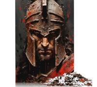 1000 Piece Jigsaw Puzzles for Adults Spartan Guardian Jigsaw Puzzles for Adults, Wooden Puzzles Educational Stress Relief Toy Puzzle 1000pcs (75x50cm)