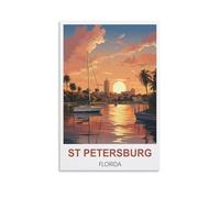 1000 Piece Jigsaw Puzzles for Adults St Petersburg Florida Classic Puzzle Kids Puzzle Challenging And Difficult Puzzles for Adults And Teens 38x26cm