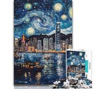1000 Piece Jigsaw Puzzles for Adults Starry Sky Color 1000 Pieces for Adults,Family Educational Games Home Decoration Gift 26x38cm