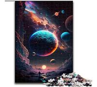 1000 Piece Jigsaw Puzzles for Adults Strange Universe 1000 Pieces Puzzle Gifts for Birthdays, Christmas, Halloween, Thanksgiving, Easter (Size 50x75cm)