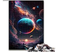 1000 Piece Jigsaw Puzzles for Adults Strange Universe cardboard Jigsaw Puzzles for Adults size 26x38cm Brain Challenge, for Teenagers & Home Decor