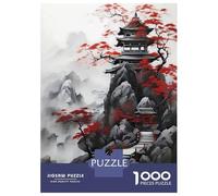 1000 Piece Jigsaw Puzzles for Adults Stroke Brush Japan Adult Puzzles Hands-on Game Stress Reliever Difficult And Challenge 70x50cm/1000pcs
