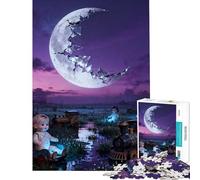 1000 Piece Jigsaw Puzzles for Adults Surreal Landscape with Dolls And Trains Help The Brain Exercise Improve Memory Educational Game for 14+ Puzzle Game Offered (38x52cm)