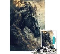 1000 Piece Jigsaw Puzzles for Adults Surrealism Horse Jigsaw Puzzle Hands-on Game But Fun And Humorous for Is Ideal As A Gifts (Size 75x50cm)