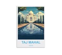 1000 Piece Jigsaw Puzzles for Adults，Taj Mahal India 1000 Piece Puzzle Classic Educational Games Beautiful Decoration Puzzle 70x50cm