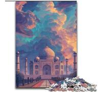 1000 Piece Jigsaw Puzzles for Adults Taj Mahal Puzzles for Adults size 50x75cm Challenging Brain Teaser for Teenagers, Family Game Night Fun