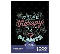 1000 Piece Jigsaw Puzzles for Adults Talk To My Plants Puzzle for Adults Anti-Stress Toys But Fun And Humorous Birthday And Unique Gifts 70x50cm/1000pcs