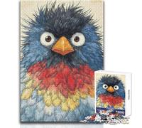 1000 Piece Jigsaw Puzzles for Adults Teenagers Angry Bird Illustration Educational Games Analysis And Logic Art Work Gift Size 38x26cm