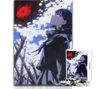 1000 Piece Jigsaw Puzzles for Adults Teenagers Anime Girl Facing Darkness Educational Games Analysis And Logic Art Work Gift Size 38x52cm