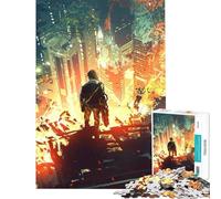 1000 Piece Jigsaw Puzzles for Adults Teenagers Apocalypse Adult Jigsaw Puzzle Fun Games Difficult Challenge Birthday And Unique Gifts (Size 50x75cm)