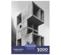 1000 Piece Jigsaw Puzzles for Adults Teenagers Architecture Minimalism Jigsaws for Adults Hands-on Game A Work of Art for Is Ideal As A Gift 38x26cm/1000pcs
