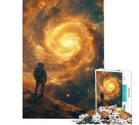 1000 Piece Jigsaw Puzzles for Adults Teenagers Astronaunt Another Planet Jigsaws for Adults Fun Games Hand Speed Race for Is Ideal As A Gifts (Size 50x75cm)