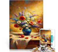 1000 piece jigsaw puzzles for adults & teenagers Beautiful Flower Made of wood Suitable for ages 14 and up Puzzle game Offered as gifts for the whole family。size:50x75cm/19.68x29.52inch