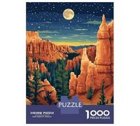 1000 Piece Jigsaw Puzzles for Adults Teenagers Bryce Canyon National Park Jigsaw for Adults Brain Teaser Game For Family Fun Parent-child Interaction 70x50cm/1000pcs