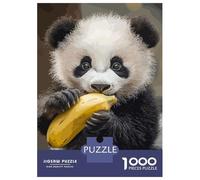 1000 Piece Jigsaw Puzzles for Adults Teenagers Cute Panda Puzzles for Adults Fun Games Difficult Hard Birthday And Unique Gifts 38x26cm/1000pcs