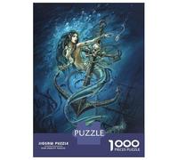 1000 Piece Jigsaw Puzzles for Adults Teenagers Death Tide Puzzles for Adults Fun Games Difficult Hard Birthday And Unique Gifts 70x50cm/1000pcs