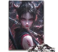 1000 Piece Jigsaw Puzzles for Adults Teenagers Demon Slayer Girl Learning Educational Impossible Game Birthday Gift 38x52cm