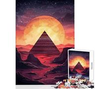 1000 Piece Jigsaw Puzzles for Adults Teenagers Desert Portal 1000 Jigsaw Puzzle Educational Games Gifts for Women Men Learning Educational (38x52cm)