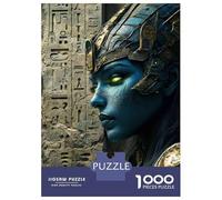 1000 Piece Jigsaw Puzzles for Adults Teenagers Epic Egyptian Queen Art Print Jigsaw Family Game Difficult Challenge Difficult And Challenge 38x26cm/1000pcs