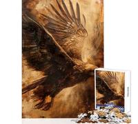 1000 Piece Jigsaw Puzzles for Adults Teenagers Ethereal Eagle Hands-on Game for The Whole Family DIY Toys Unique Birthday And Xmas Gifts (38X26CM)