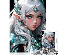 1000 Piece Jigsaw Puzzles for Adults Teenagers Evie - Elven Scout Hands-on Game for The Whole Family DIY Toys Unique Birthday And Xmas Gifts (38X26CM)