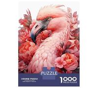 1000 Piece Jigsaw Puzzles for Adults Teenagers FLAMINGO LESSER Puzzles for Adults Fun Games Difficult Hard Birthday And Unique Gifts 52x38cm/1000pcs