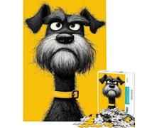 1000 Piece Jigsaw Puzzles for Adults Teenagers Grumpy Dog Help The Brain Exercise Presents for Women Brain Teaser Game for Ages 14 And over (50x75cm)