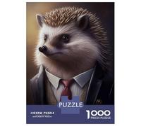 1000 Piece Jigsaw Puzzles for Adults Teenagers Hedgehog Suit Animal Jigsaws for Adults Hands-on Game A Work of Art for Is Ideal As A Gift 70x50cm/1000pcs
