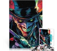 1000 Piece Jigsaw Puzzles for Adults teenagers Horror Killer Made of cardboard Suitable for people aged 14 and above Vacation at home: killing time Challenging Game Gifts。size:26x38cm
