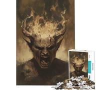 1000 Piece Jigsaw Puzzles for Adults Teenagers Infernal Rage Incarnate Toys Educational Games Hands-on Game For Family Fun Secret Santa Gifts (size 50x75cm)